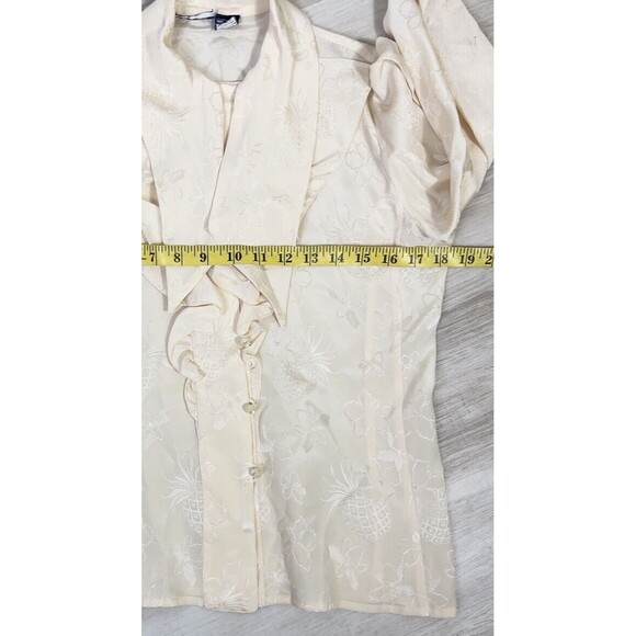 Emanuel Ungaro Top. 6 Medium Silk Blouse - Picture 4 of 6